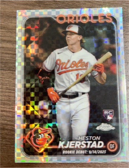 2024 Topps Chrome Update #US86 Heston Kjerstad — front