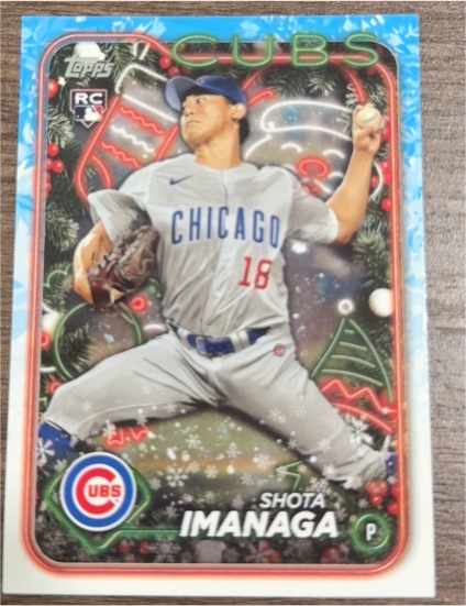 2024 Topps Holiday #H84 Shota Imanaga — front