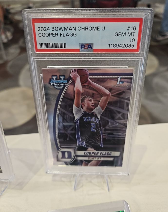 2024 Bowman Chrome University #16 Cooper Flagg — front