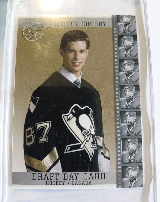 2005 Premier Sports Draft Day Sidney Crosby — front