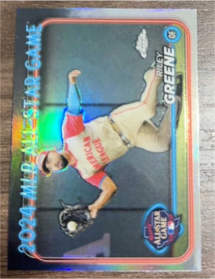 2024 Topps Chrome Update #ASGC-47 Riley Greene 2024 All Star Game Chrome — front