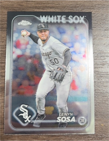 2024 Topps Chrome Update #USC33 Lenyn Sosa — front