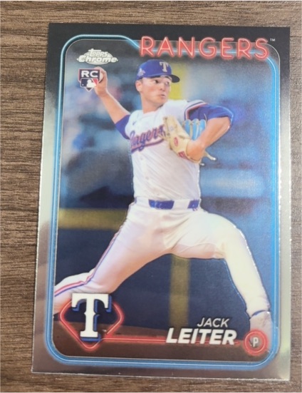 2024 Topps Chrome Update #US156 Jack Leiter — front
