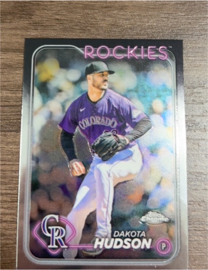 2024 Topps Chrome Update #USC79 Dakota Hudson — front