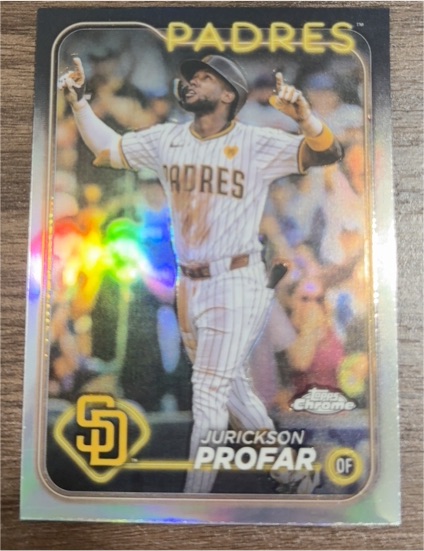 2024 Topps Chrome Update #USC180 Jurickson Profar — front