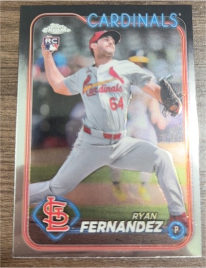 2024 Topps Chrome Update #USC115 Ryan Fernandez — front