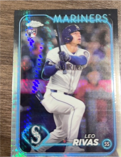 2024 Topps Update #US279 Leo Rivas — front