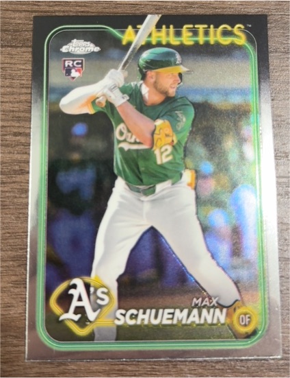 2024 Topps Chrome Update #USC42 Max Schuemann — front