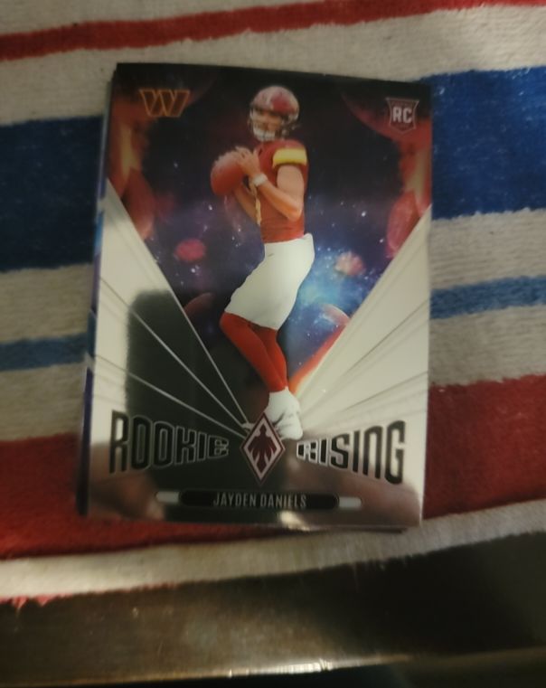 2024 Panini Phoenix Rookie Rising #RR-JDS Jayden Daniels — front
