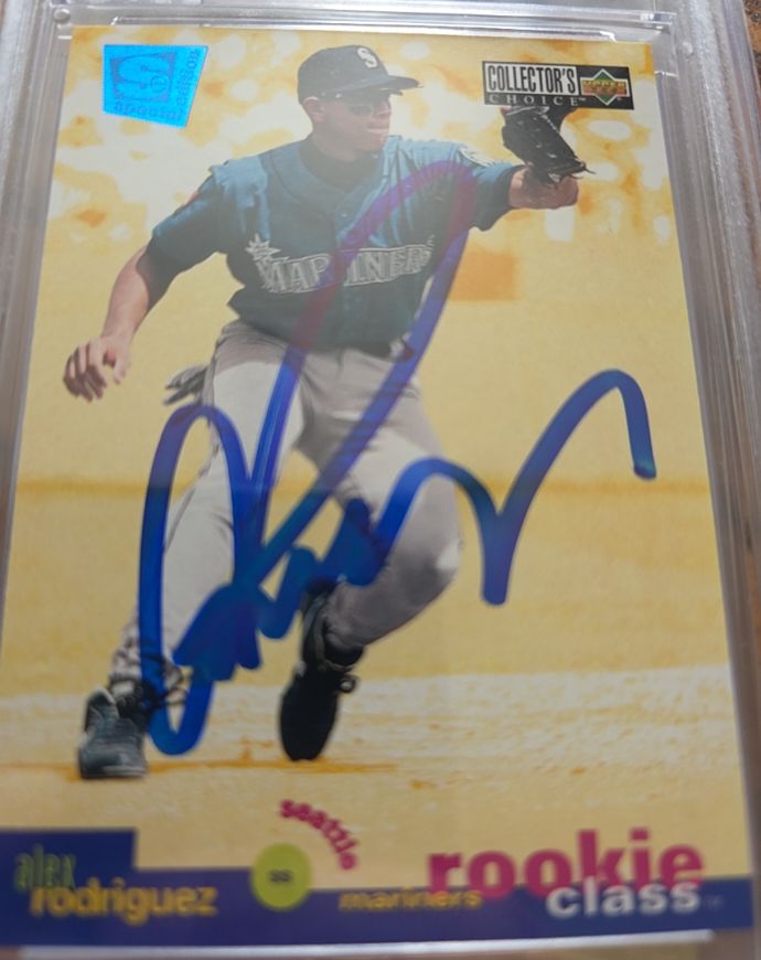 1994 Upper Deck Collector's Choice #1 Alex Rodriguez Rookie Class — front