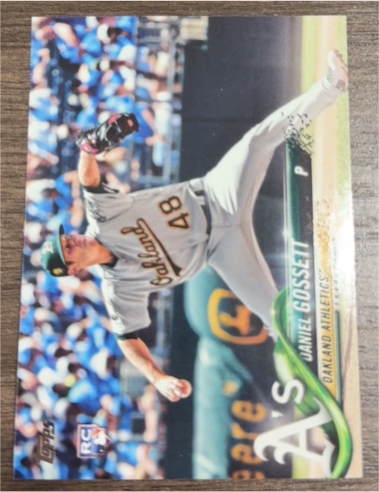 2018 Topps Update #US283 Daniel Gossett — front
