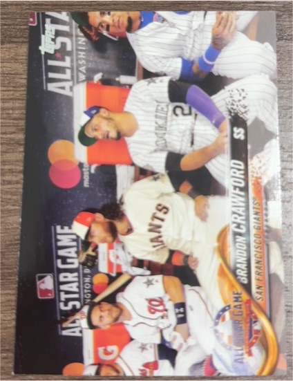 2018 Topps Update #US132 Brandon Crawford — front
