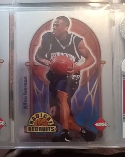 1996 Collector's Edge Radical Recruits #8 Allen Iverson — front