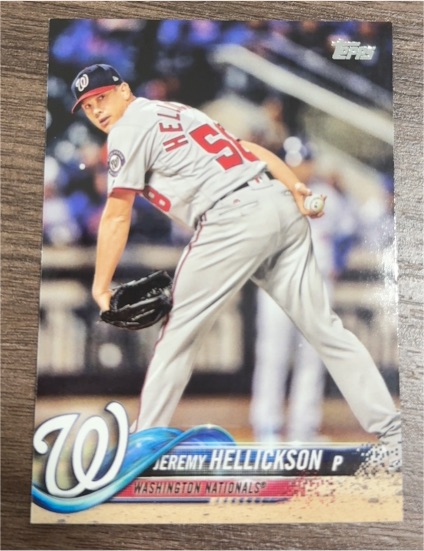 2018 Topps Update #US92 Jeremy Hellickson — front