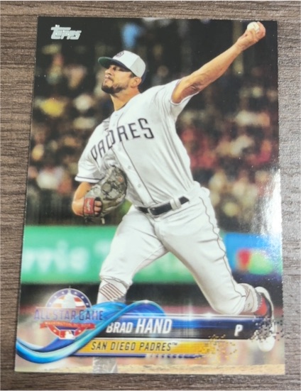 2018 Topps Update #US70 Brad Hand — front