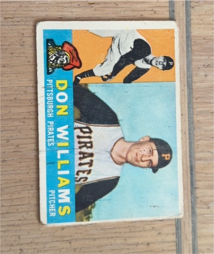 1960 Topps #414 Don Williams — front