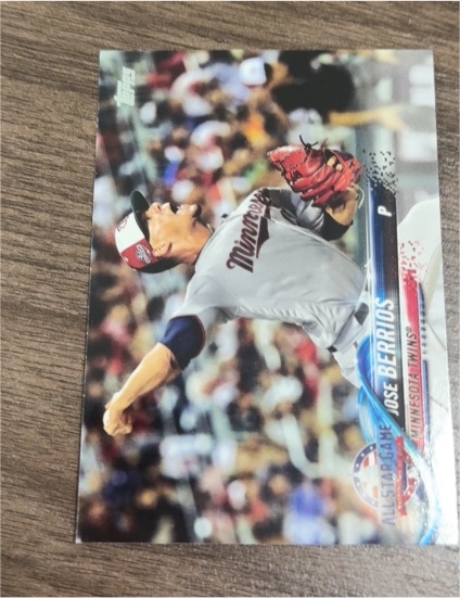 2018 Topps Update #US38 Jose Berrios — front