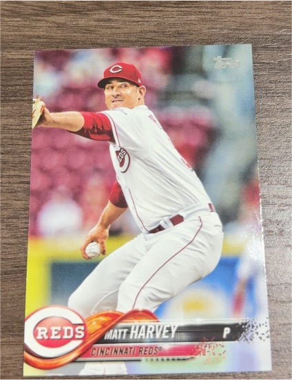 2018 Topps Update #US238 Matt Harvey — front
