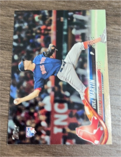 2018 Topps Update #US117 Kyle Martin — front
