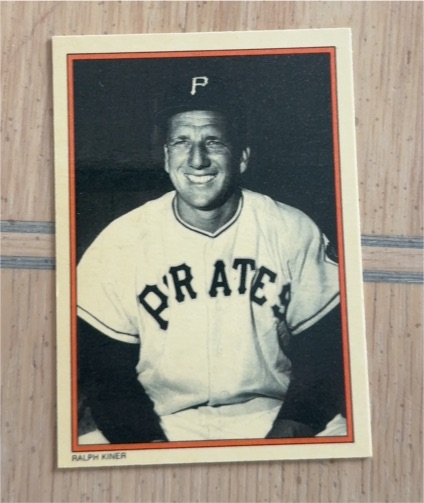 1985 Topps Circle K #30 Ralph Kiner — front