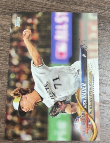 2018 Topps Update #US85 Josh Hader — front