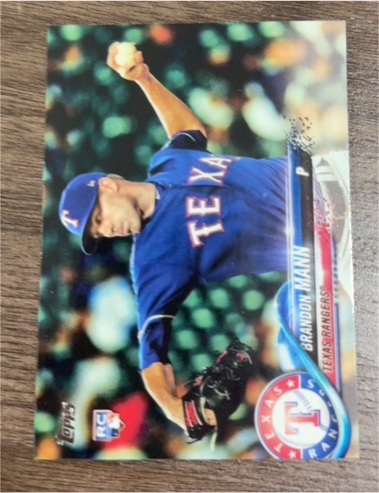 2018 Topps Update #US208 Brandon Mann — front