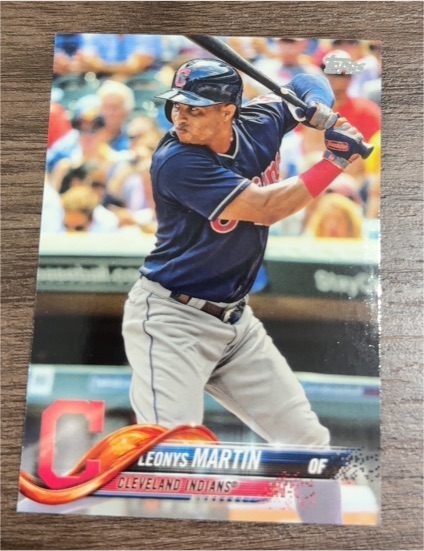 2018 Topps Update #US149 Leonys Martin — front