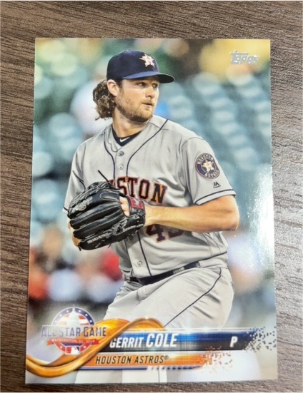 2018 Topps Update #US240 Gerrit Cole Houston Astros — front