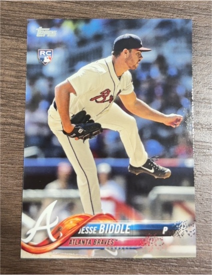 2018 Topps Update #US231 Jesse Biddle — front
