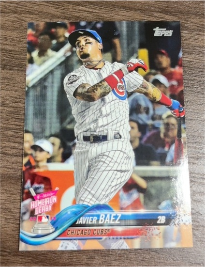 2018 Topps Update #US37 Javier Baez — front