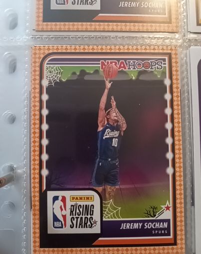 2023-24 Panini Haunted Hoops Rising Stars #296 Jeremy Sochan — front