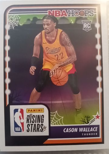 2023-24 Panini Haunted Hoops Rising Stars #281 Cason Wallace — front
