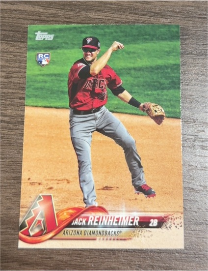 2018 Topps Update #US84 Jack Reinheimer — front