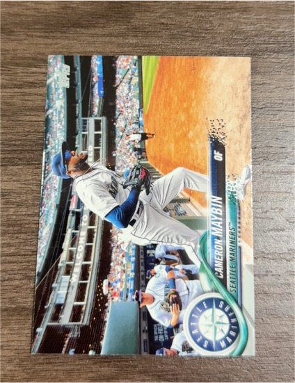 2018 Topps Update #US256 Cameron Maybin — front