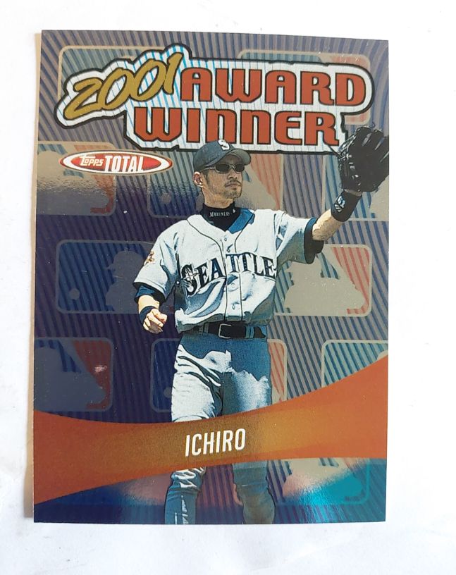 2002 Topps Total #AW1 Ichiro Suzuki — front