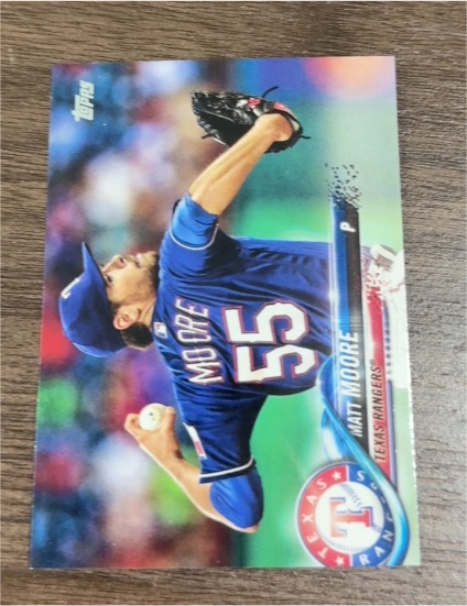 2018 Topps Update #US147 Matt Moore — front