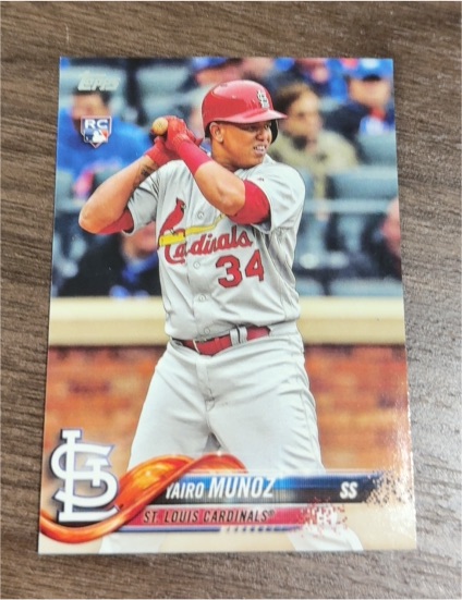 2018 Topps Update #US274 Yairo Munoz — front