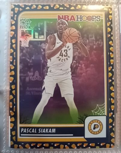 2023-24 Panini NBA Hoops Haunted Hoops #184 Pascal Siakam — front