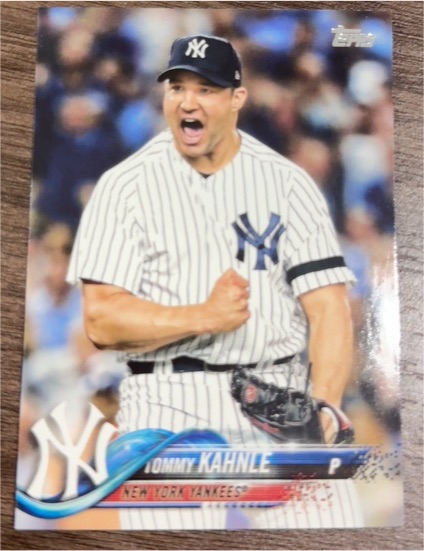 2018 Topps Update #US254 Tommy Kahnle — front