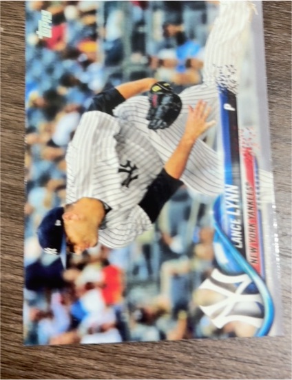 2018 Topps Update #US258 Lance Lynn — front