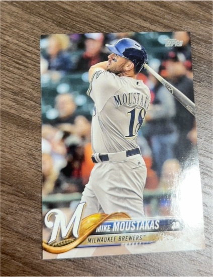 2018 Topps Update #US55 Mike Moustakas — front