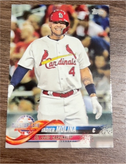 2018 Topps Update #US60 Yadier Molina — front