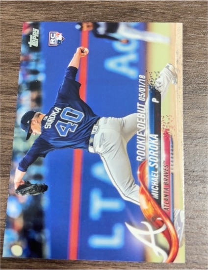 2018 Topps Update #US18 Michael Soroka — front