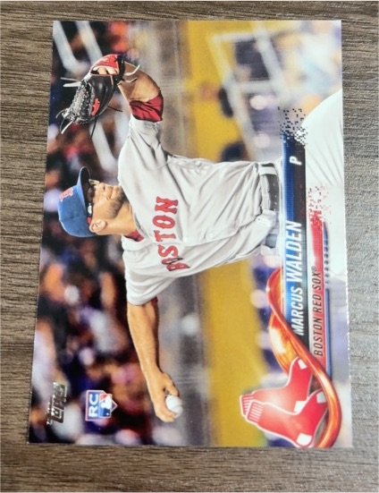 2018 Topps Update #US247 Marcus Walden — front