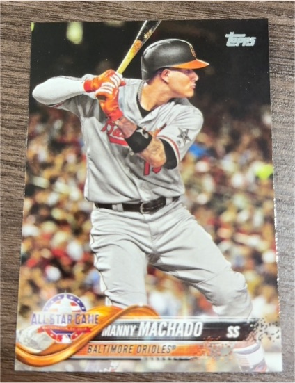 2018 Topps Update #US253 Manny Machado — front