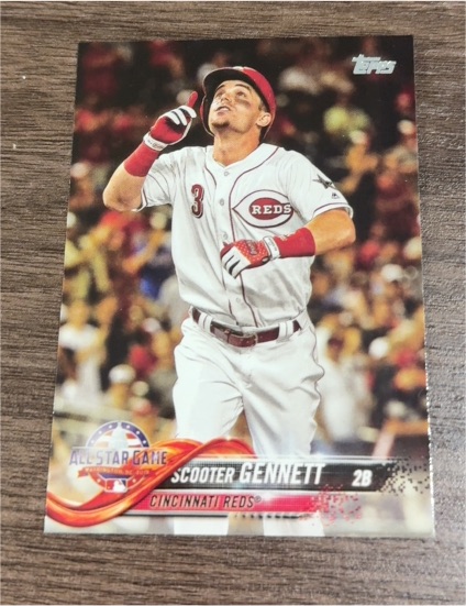 2018 Topps Update #US145 Scooter Gennett All-Star Reds — front