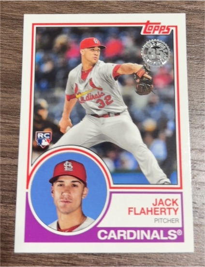 2018 Topps Update #83-37 Jack Flaherty — front