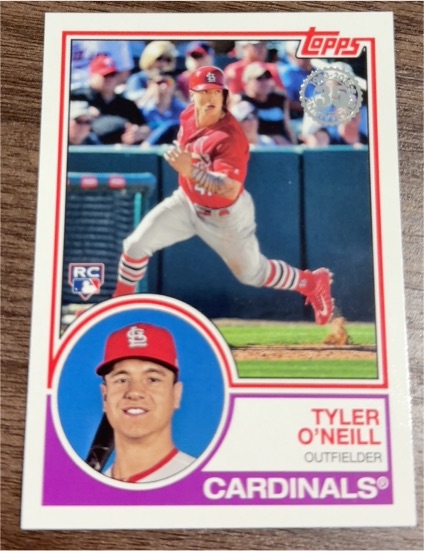 2018 Topps Update #83-15 Tyler O'Neill — front