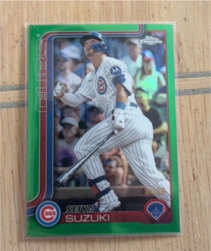 2024 Topps Chrome #13 Seiya Suzuki — front