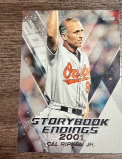 2018 Topps Update Storybook Endings #SE-7 Cal Ripken Jr. — front
